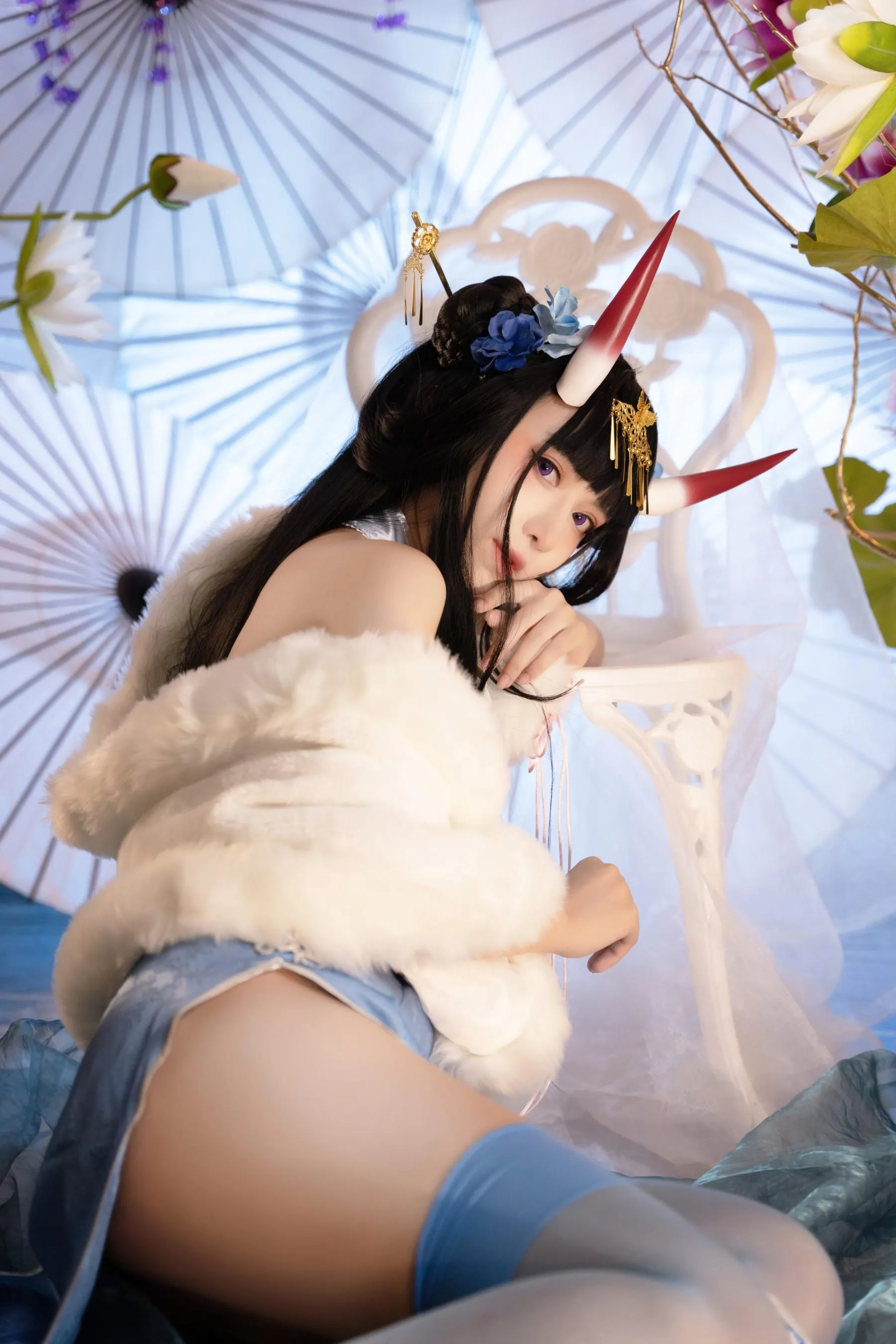 Shika小鹿鹿 – NO.75 能代旗袍 [20P]插图8